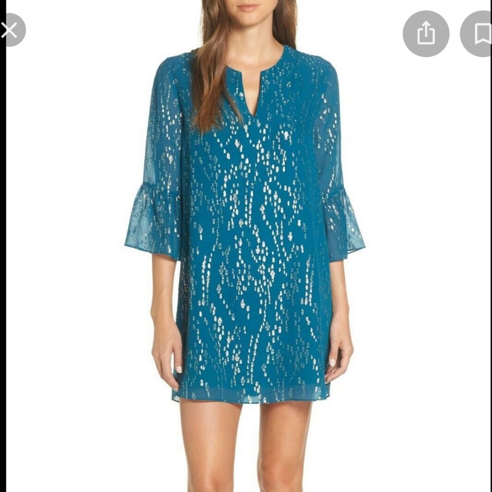 Size xxs Lilly Pulitzer Eleanora silk dress